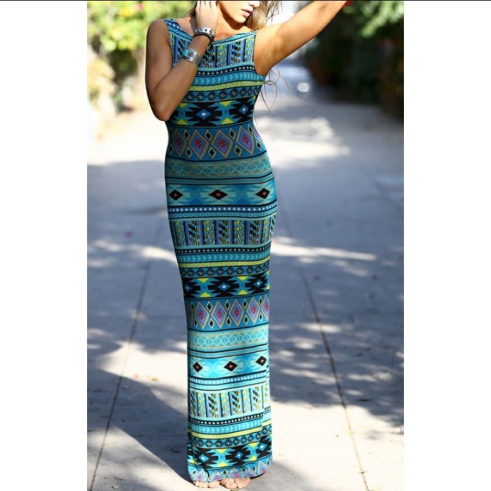 Veronica M Multicolored Maxi